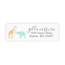 Search for baby shower thank you return address labels Elegant
