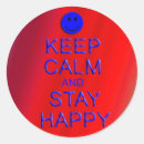 Search for keep calm and stickers Blue
