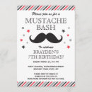 Search for moustache bash birthday invitations Funny