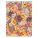 Search for watercolor floral tablecloths Botanical