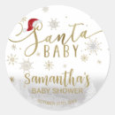 Search for red gold baby shower stickers Winter snowy landscape
