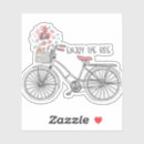 Search for floral bicycle stickers Bike
