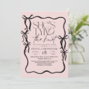 Search for modern bridal shower invitations Pink