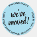 Search for light blue and white stickers Minimalist