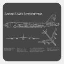Search for b 52 square stickers Stratofortress