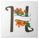 Search for letter tiles Floral