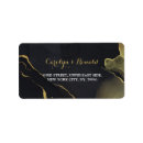 Search for black glitter return address labels Golden