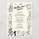 Search for halloween party menus Ghost