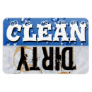 Search for clean dirty dishes sign magnets Funny
