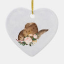 Search for cowboy hat christmas tree decorations Watercolor