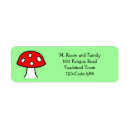 Search for toadstools return address labels Fungi