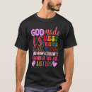 Search for god made us best friends tshirts Christian