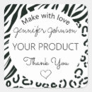 Search for boutique packaging stickers Handmade