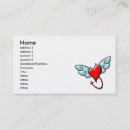 Search for wings business cards Devil