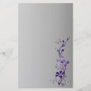 Search for linen stationery paper Flowers