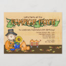 Search for pumpkin patch party invitations Scarecrow