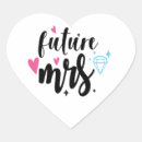 Search for future heart stickers Bride