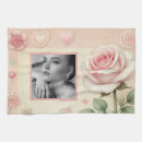 Search for pink heart tea towels Floral