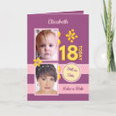 Search for 18th birthday cards Purple