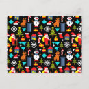 Search for funny snowman cartoon postcards Merry christmas