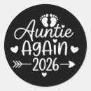 Search for auntie to be stickers Baby shower