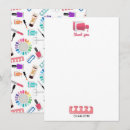 Search for beauty salon thank you cards Makeup