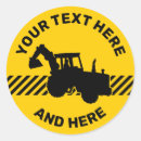 Search for excavators stickers Bulldozer