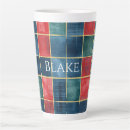 Search for gold green red mugs Plaid