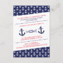 Search for boat rehearsal dinner invitations Anchor