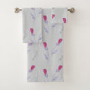 Search for pink grey bath towels Feminine