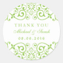 Search for lime green thank you stickers Baby shower