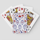 Search for face playing cards Red