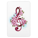 Search for music notes magnets Treble clef