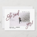 Search for she said yes save the dates Modern