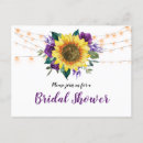 Search for sunflower bridal shower invitations String lights