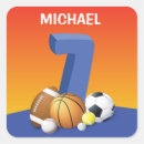 Search for 7th birthday boy stickers Sports
