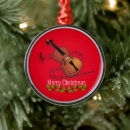 Search for violin christmas tree decorations Fiddle