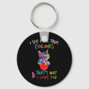 Search for cute autism key rings Cat