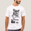 Search for whos the boss tshirts Cat