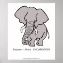 Search for endangered elephant posters Africa