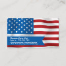 Search for american flag business cards Red white and blue
