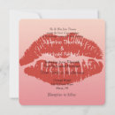 Search for lips square invitations Chic
