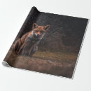 Search for fox wrapping paper Landscape