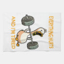 Search for funny gym tea towels Workout