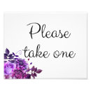 Search for please take one posters Flowers