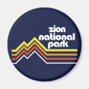 Search for zion national park magnets Retro