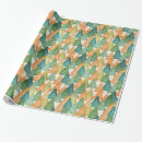 Search for orange christmas wrapping paper Scandinavian