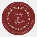 Search for gold deer stickers Wreath