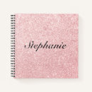 Search for pink sparkle notebooks Daughter