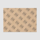 Search for branded tissue paper Business log
